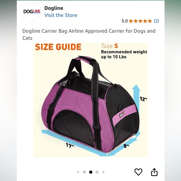 Cat/Dog carrier - Picture 2 of 2